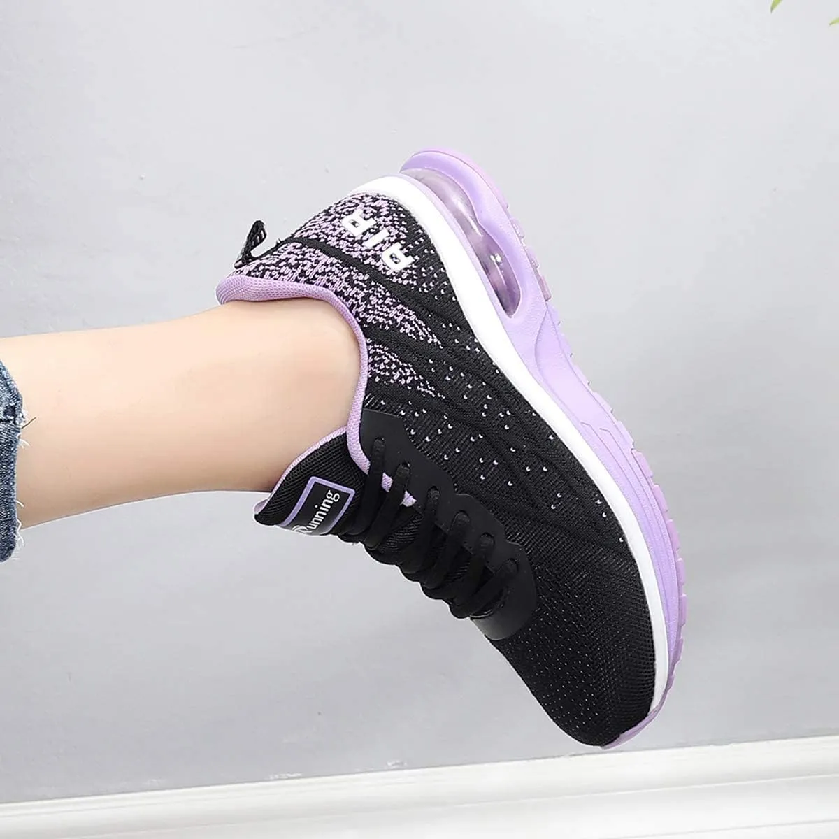GANNOU Women's Air Athletic Running Shoes Fashion Sport Gym Jogging Tennis Fitness Sneaker US5.5-11