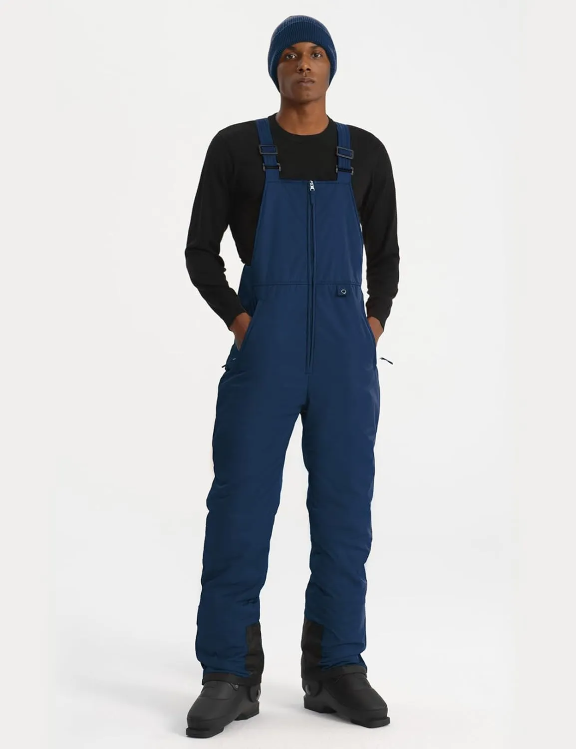 GEMYSE Men's Insulated Waterproof Ski Bib Overalls Winter Snowboarding Pants