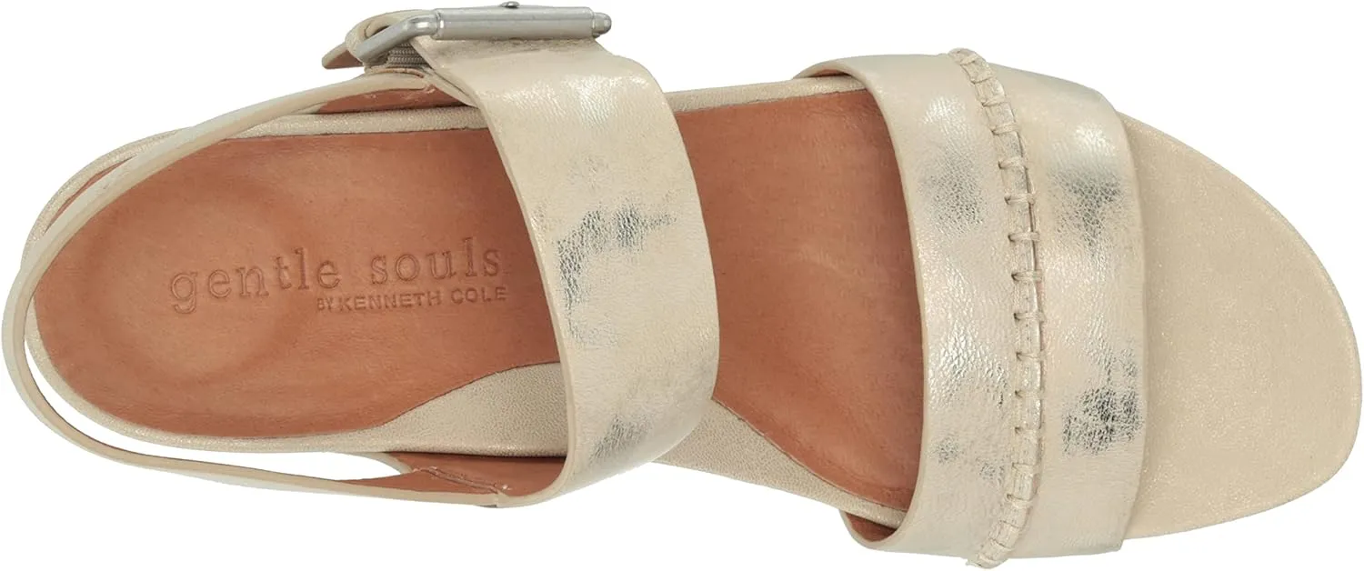 Gentle Souls by Kenneth Cole Women's Giulia Wedge Sandal