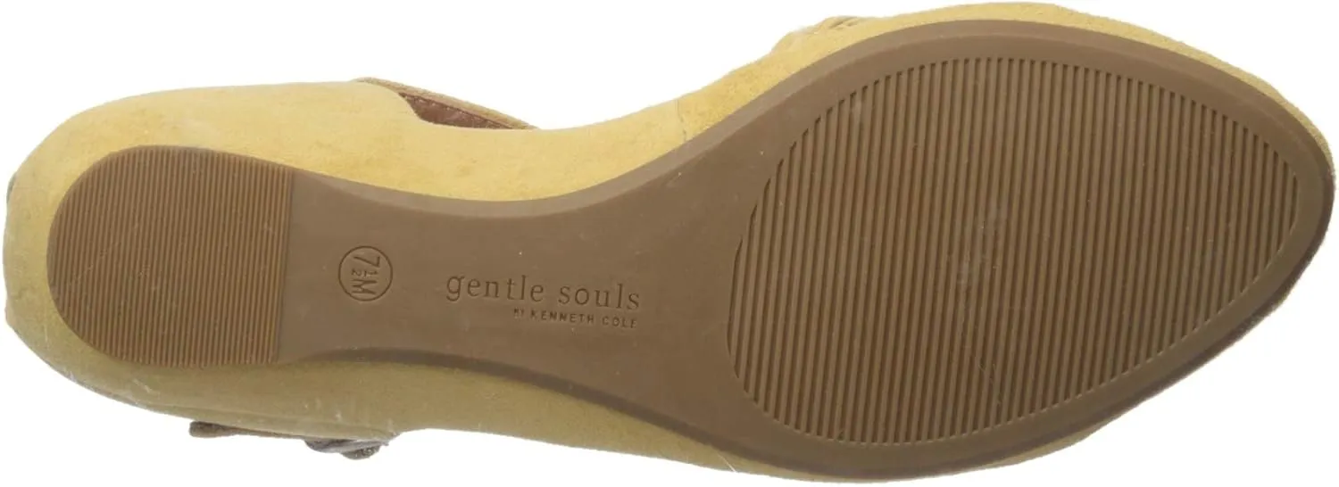 Gentle Souls by Kenneth Cole Women's Lily Knot Wedge Sandal