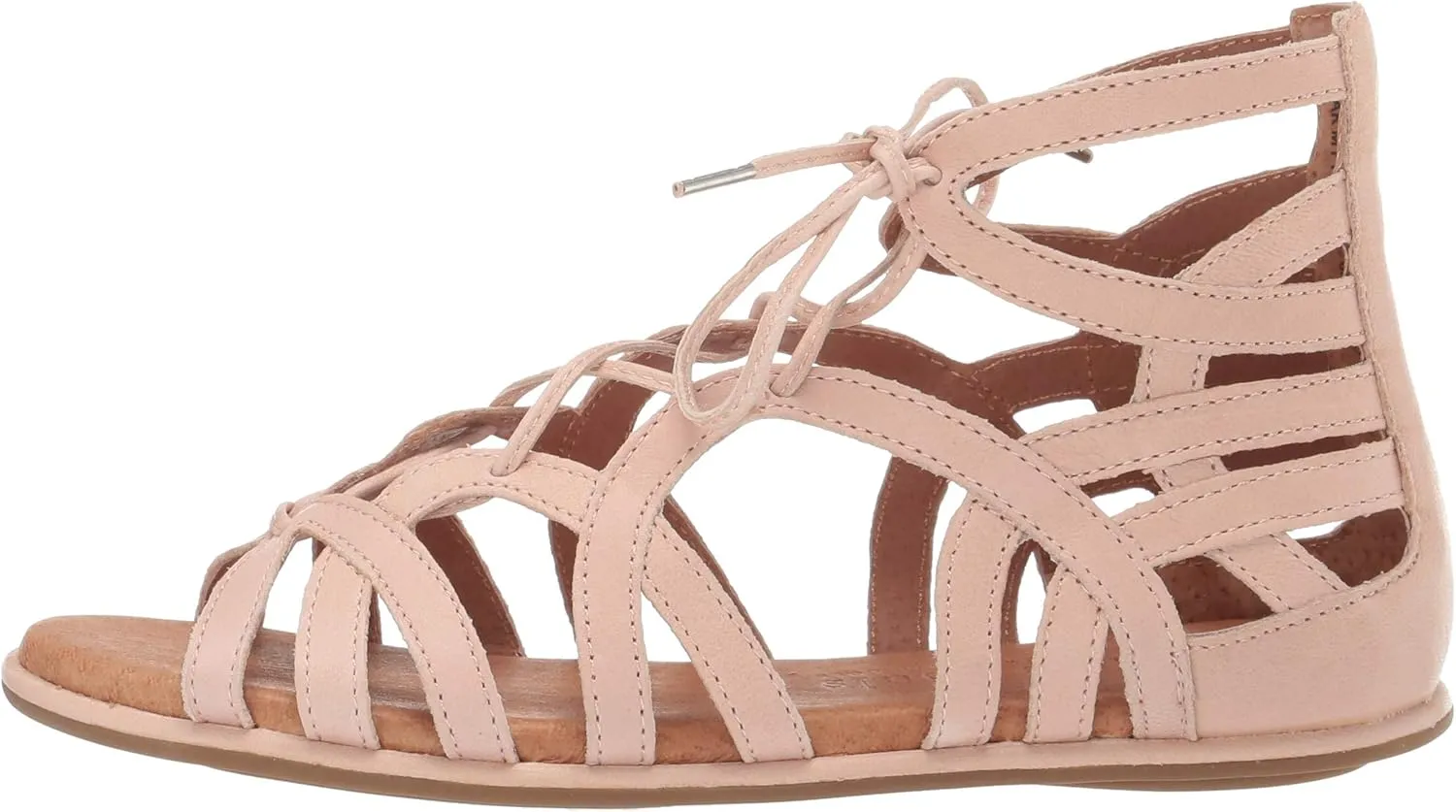Gentle Souls Women's Break My Heart 3 Gladiator Sandal, Gold