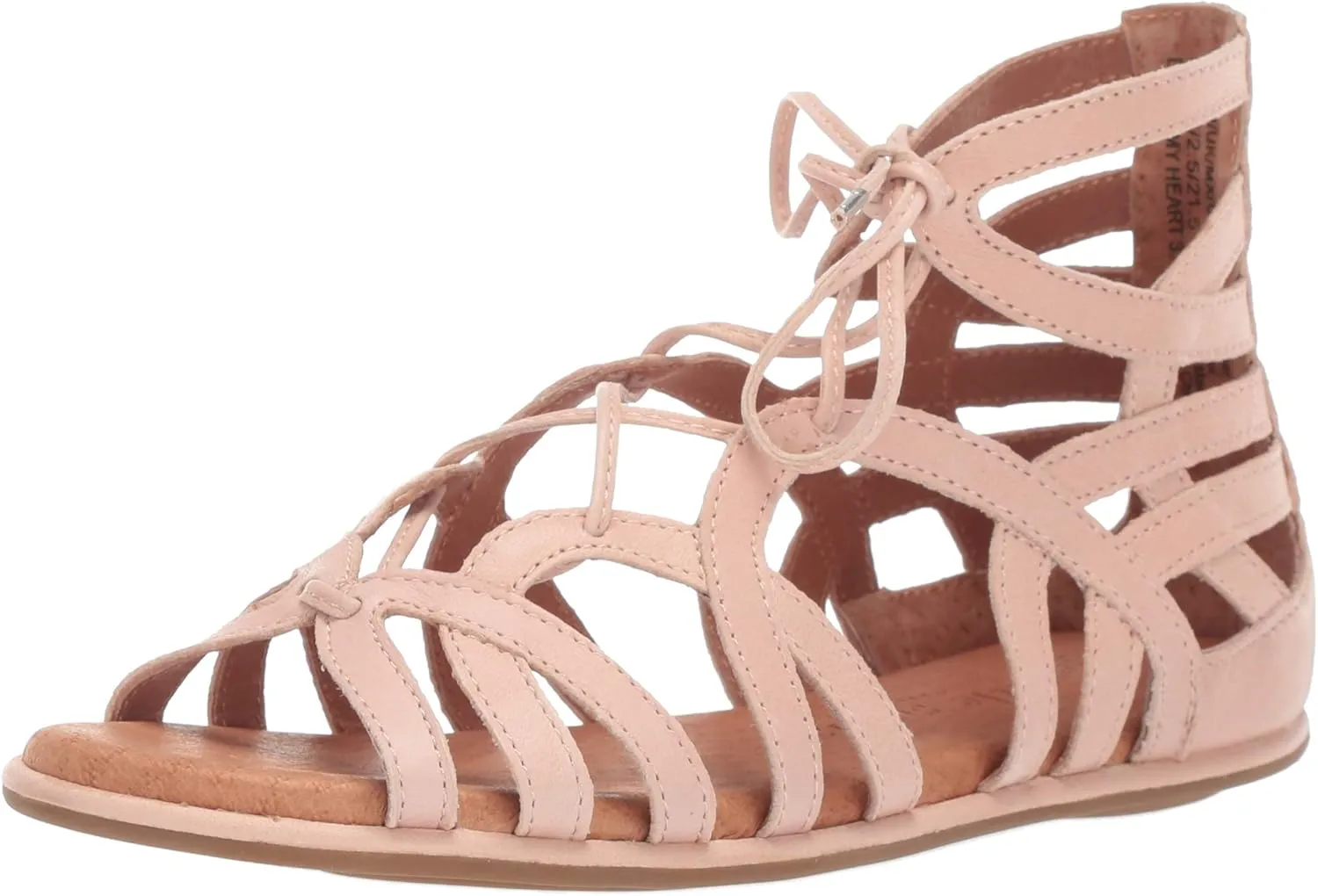 Gentle Souls Women's Break My Heart 3 Gladiator Sandal, Gold