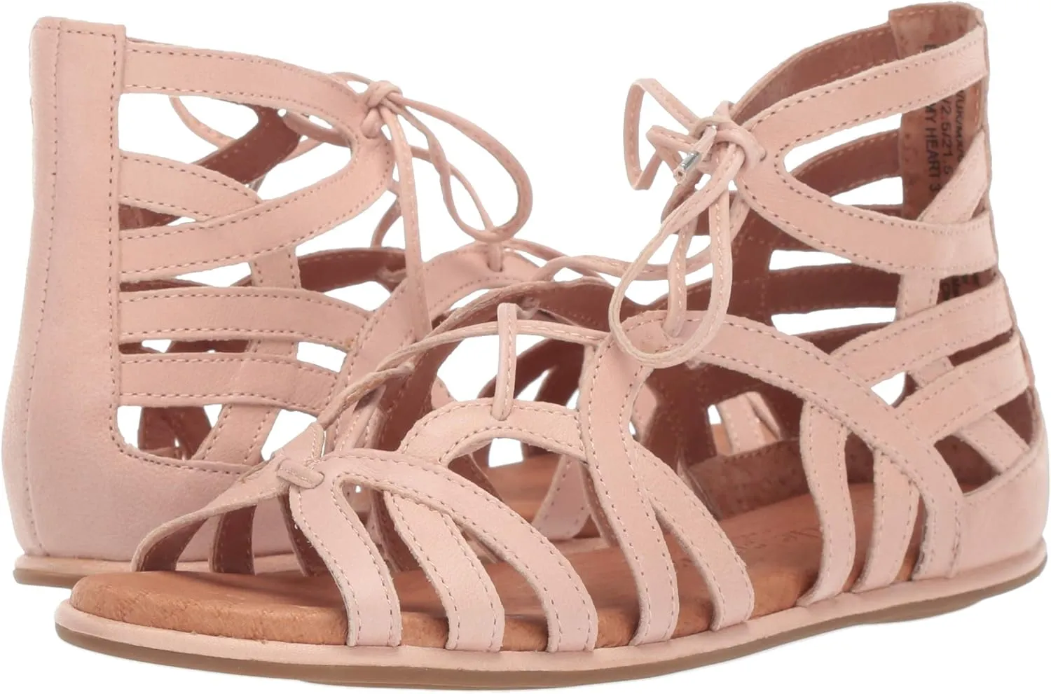 Gentle Souls Women's Break My Heart 3 Gladiator Sandal, Gold