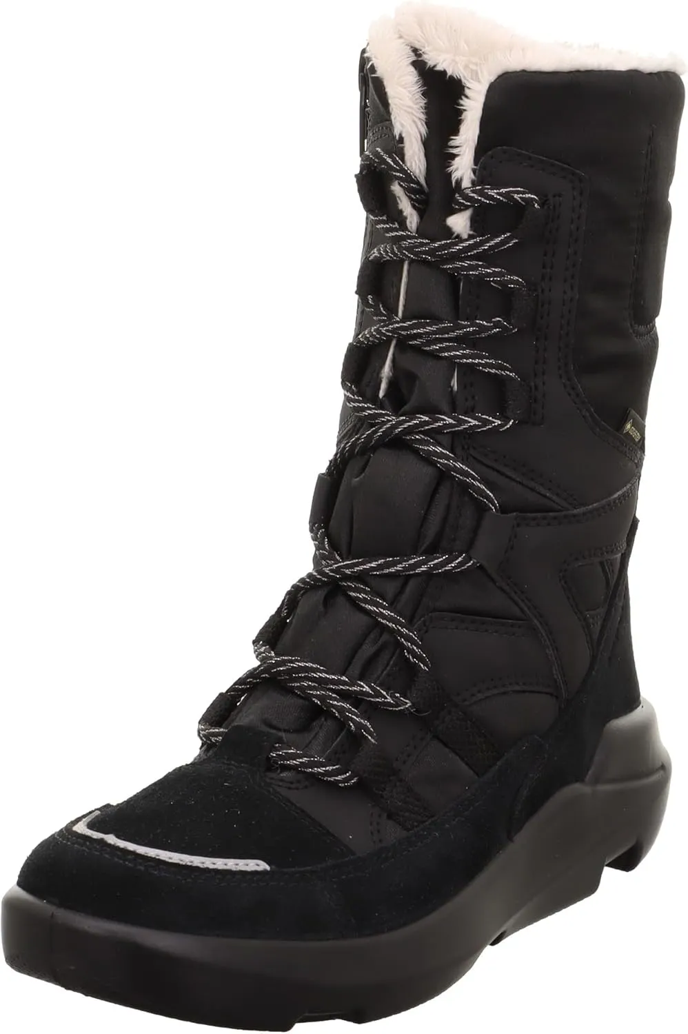 Girl's Twilight Snow Boot, Black 0000, 2 UK Narrow