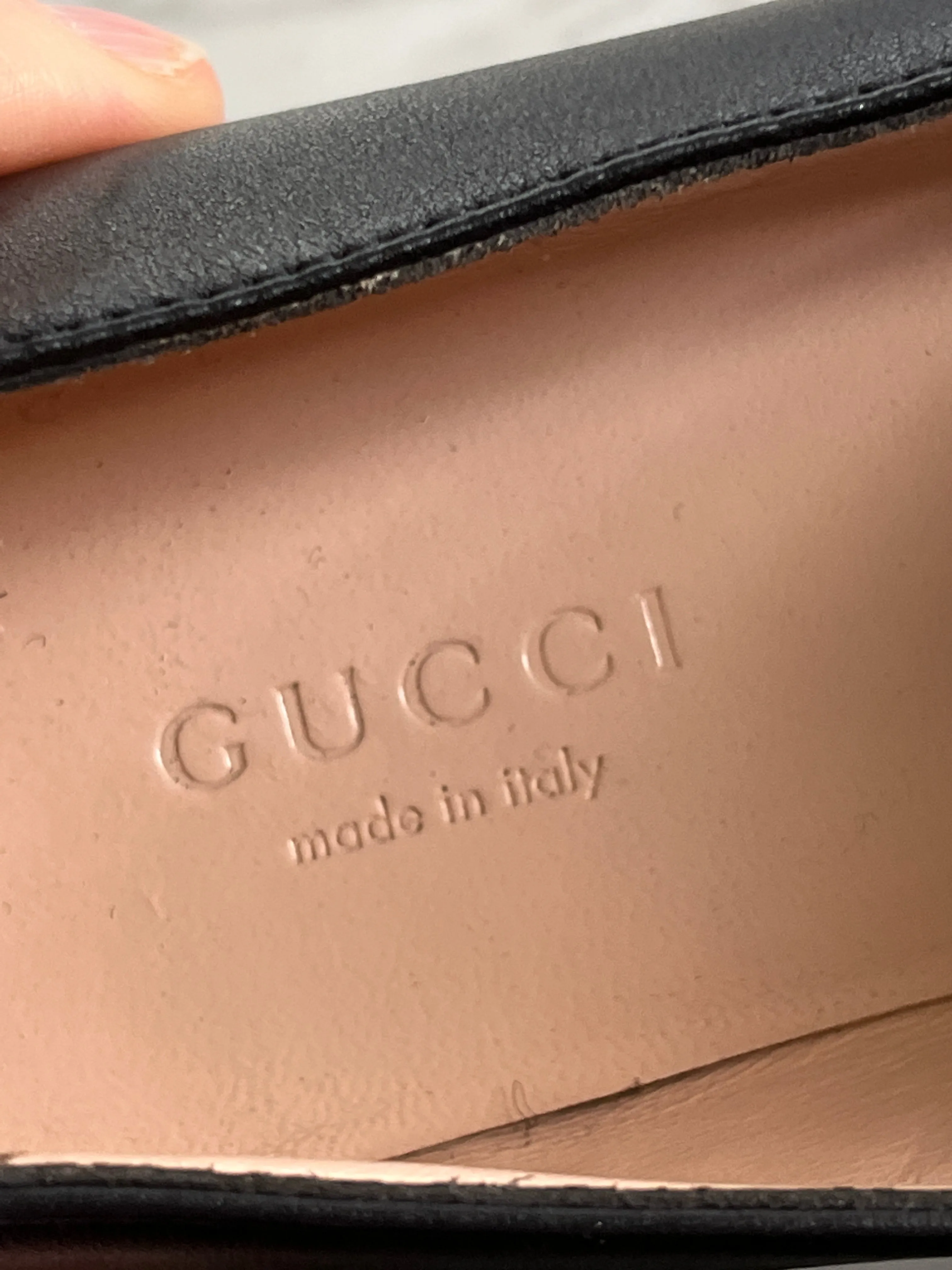 GUCCI - Miro soft leather Horsebit loafer - Sz 35