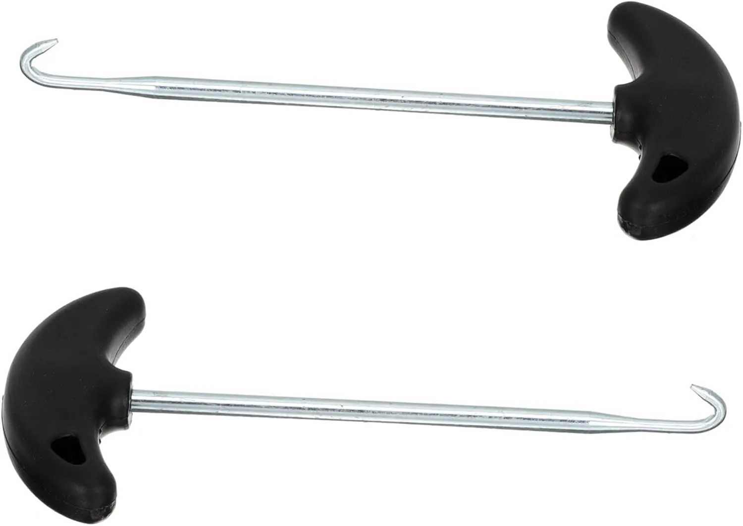 HANABASS 2Pcs Stainless Steel Shoelace Tighteners Portable Pullers for Hockey Skates Boots and Sneakers Ergonomic Design with Comfortable Grip Durable Shoe Supplies