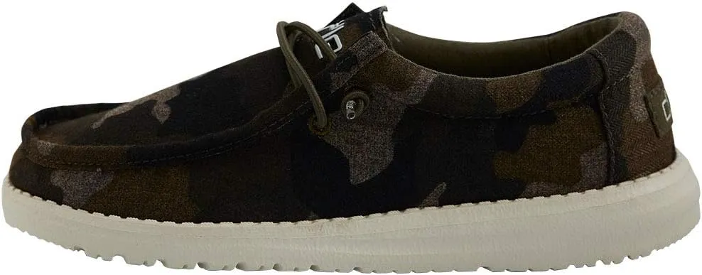 Hey Dude Boys Wally Linen Shoes