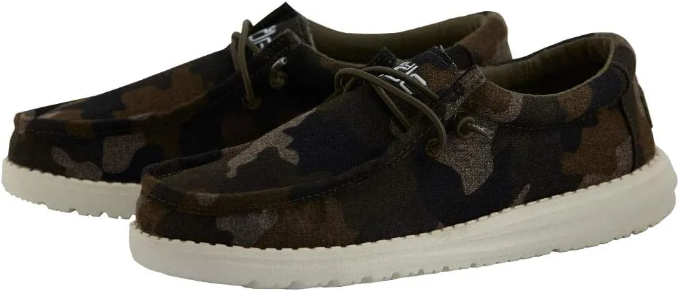 Hey Dude Boys Wally Linen Shoes