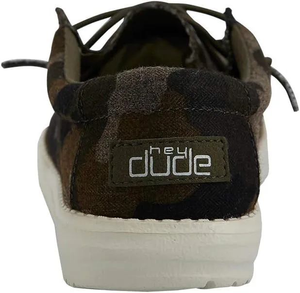 Hey Dude Boys Wally Linen Shoes