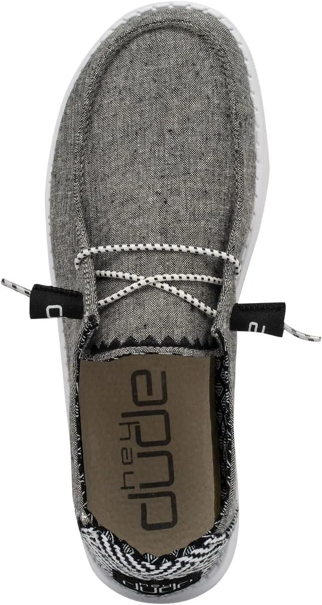 Hey Dude Women's Wendy Chambray Lace-Up Loafer