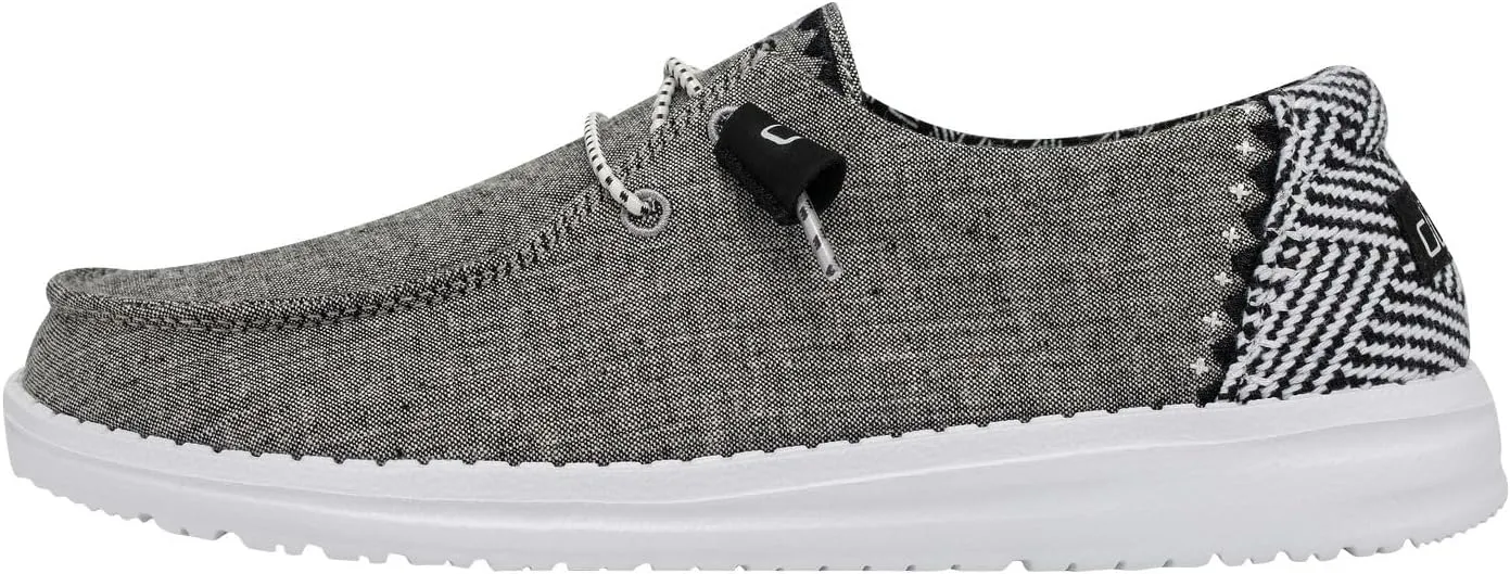 Hey Dude Women's Wendy Chambray Lace-Up Loafer
