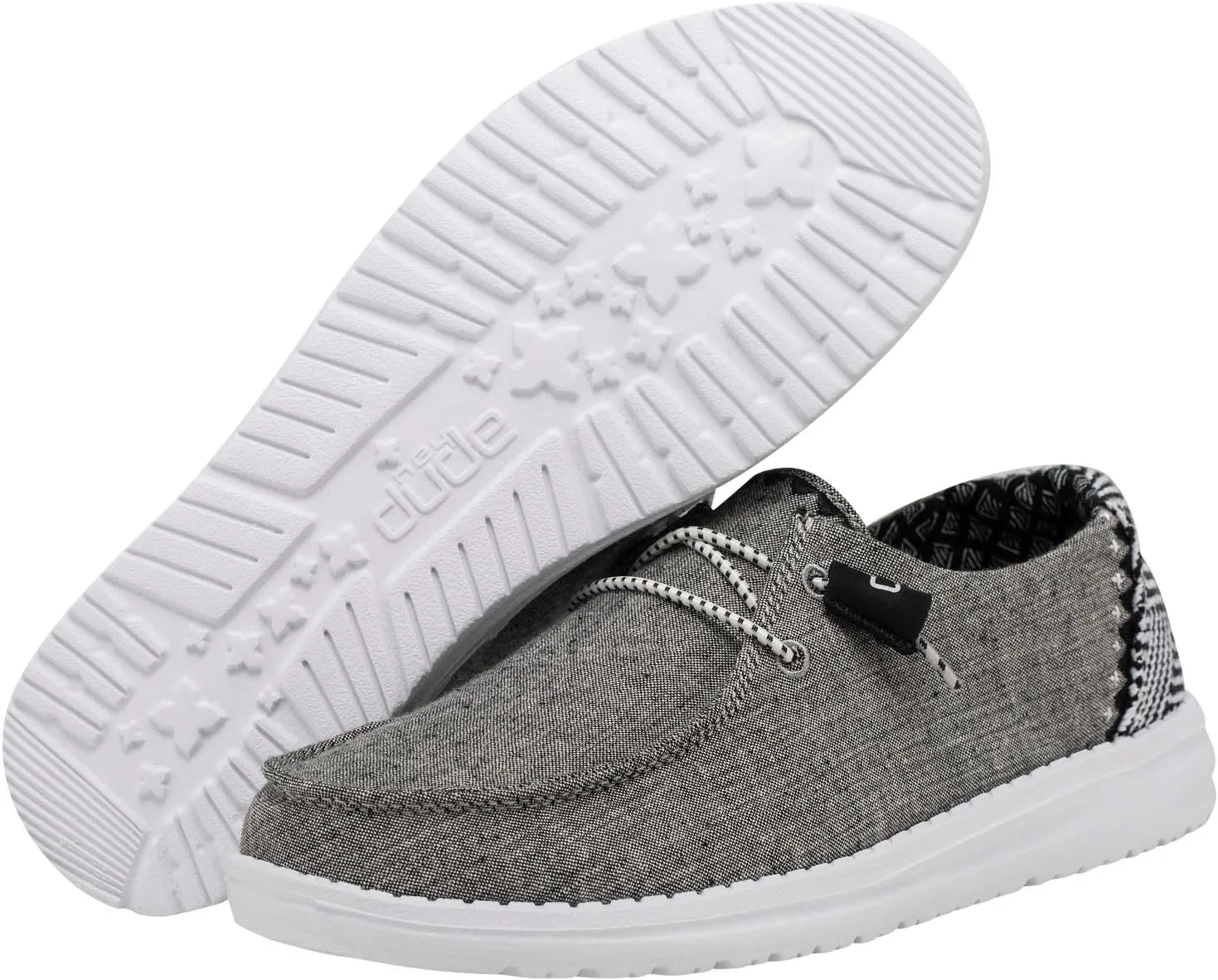 Hey Dude Women's Wendy Chambray Lace-Up Loafer
