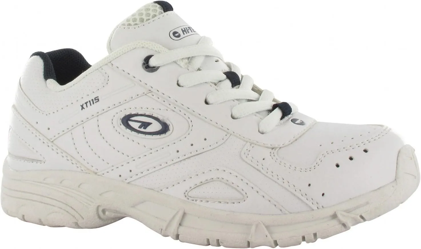 HI-TEC XT115 Lace Shoe/Boys Shoes/Trainers (5 US) (White)