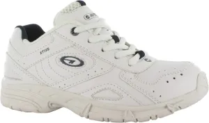 HI-TEC XT115 Lace Shoe/Boys Shoes/Trainers (5 US) (White)