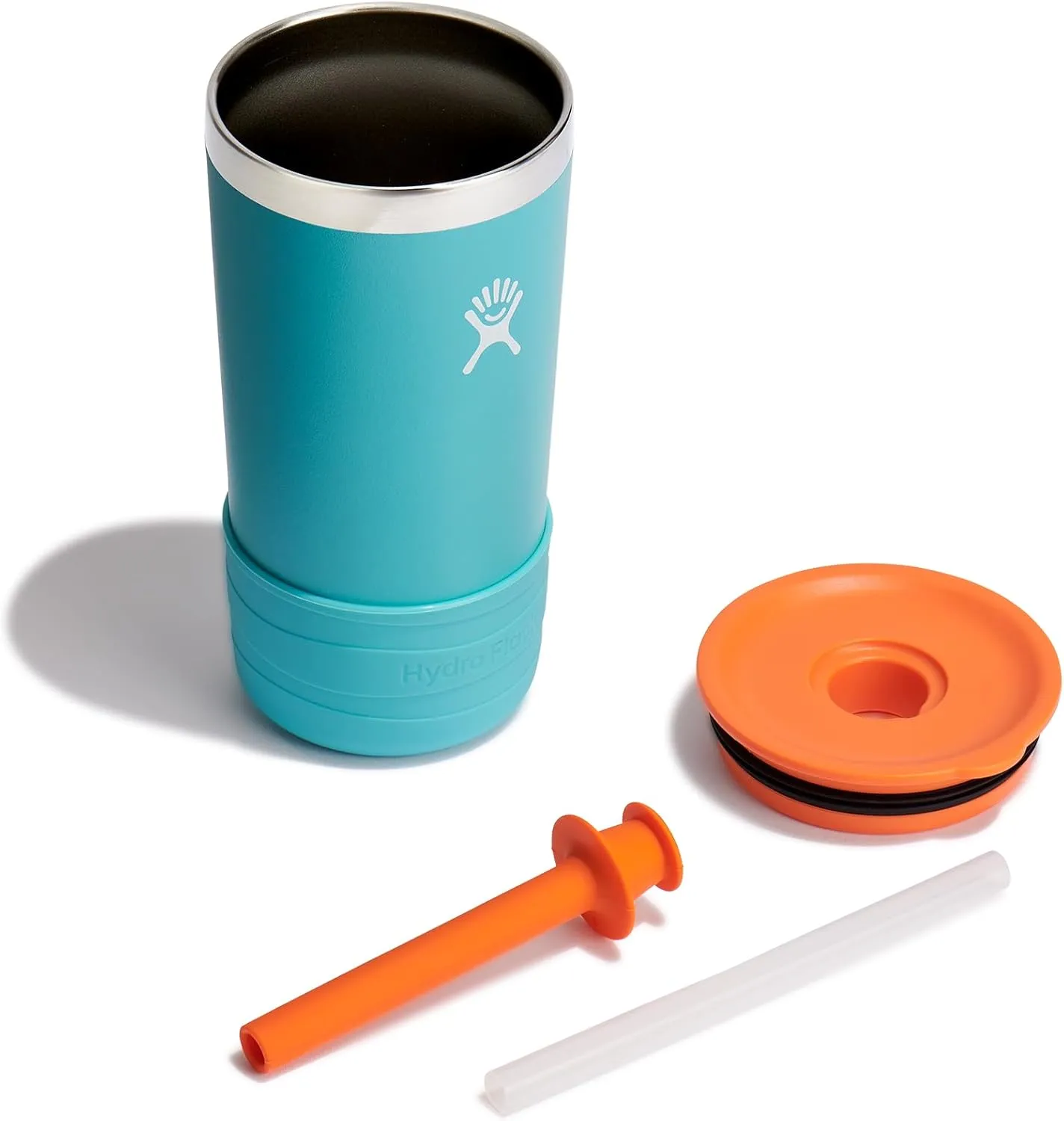 Hydro Flask Kids Tumbler Jr. Stainless Steel Vacuum Insulated Tumbler Cup with Lid and Straw for Cold Water and Drinks for Sports, School, Camp, Lunch