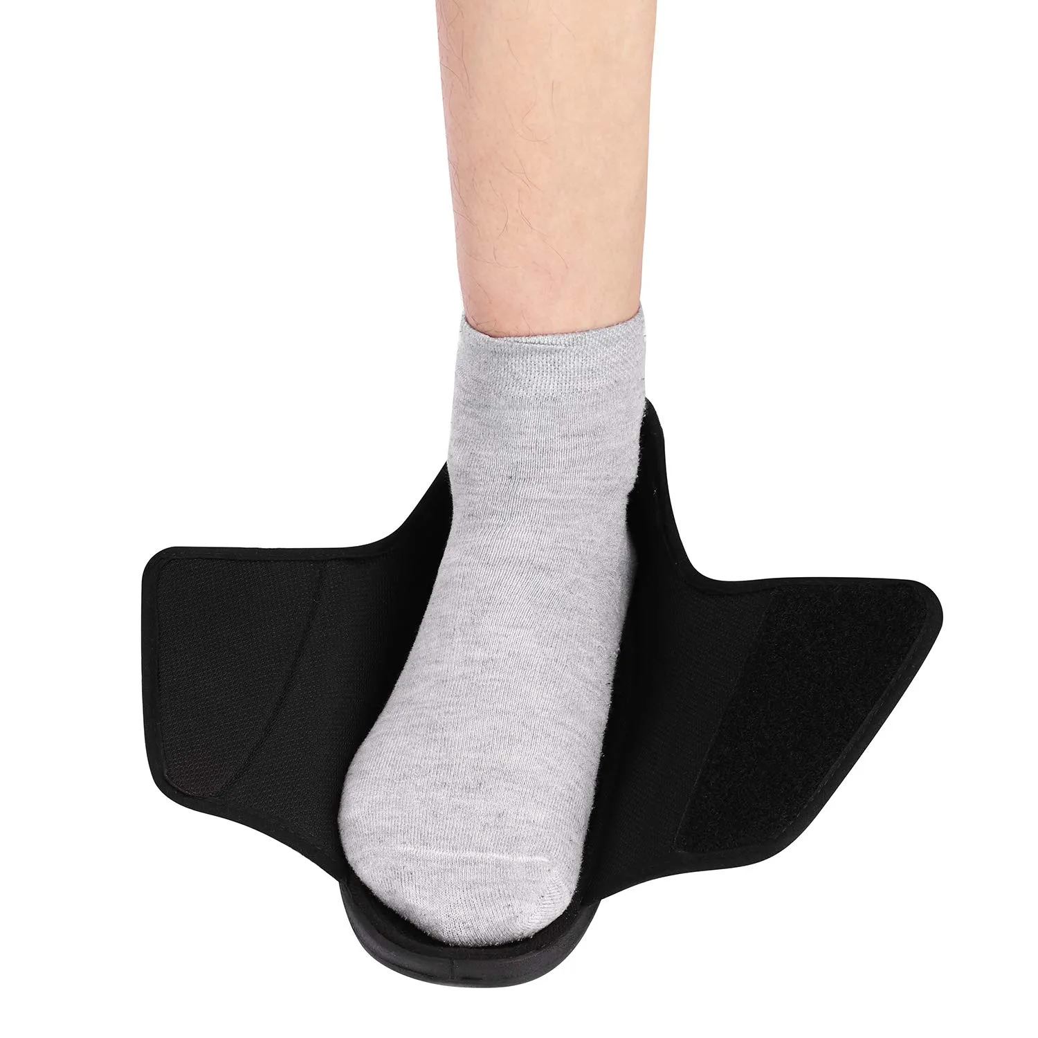 Ibluelover Men's Open Toe Diabetic Slippers Adjustable Orthopedic Walking Shoes Wide House Diabetic Shoes Comfortable Footwear Sandals Durable Square Toe Support Brace for Swollen Feet, Edema Elderly