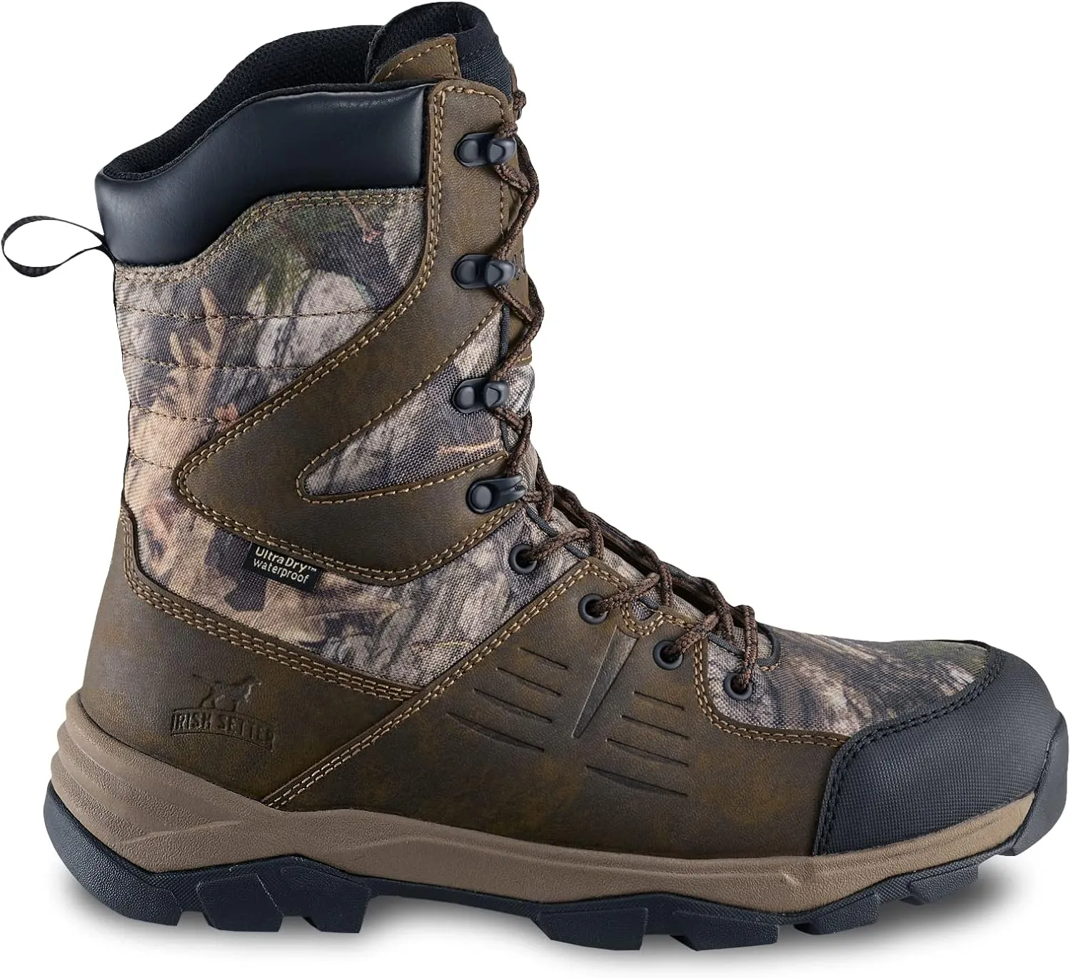 Irish Setter, Terrain, Men’s, 10", Waterproof, Insulated 400g, Hunting Boot, Mossy Oak Country DNA
