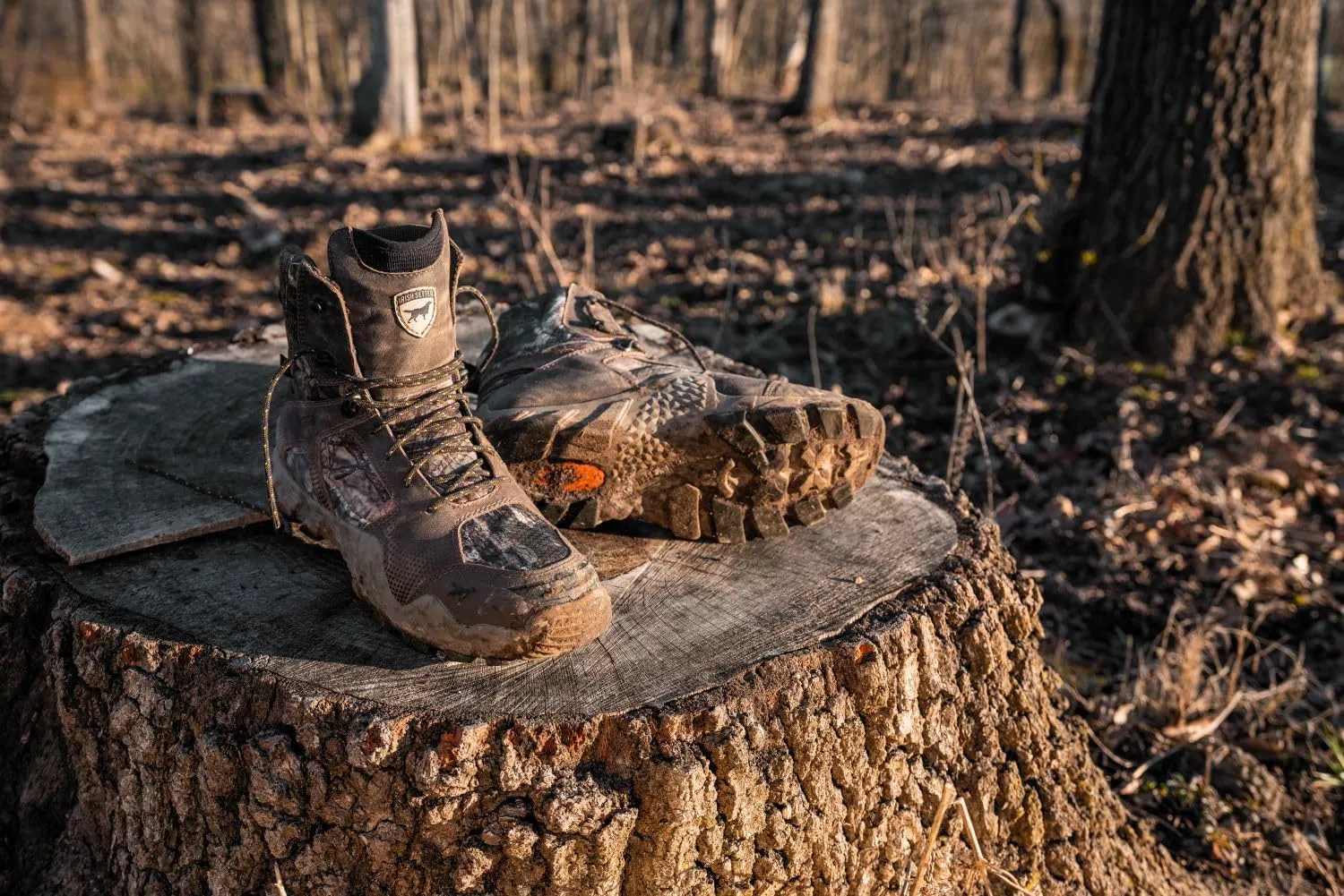 Irish Setter, VaprTrek, Men’s, 8", Waterproof, Insulated 400g, Hunting Boot, Mossy Oak Break-up Country