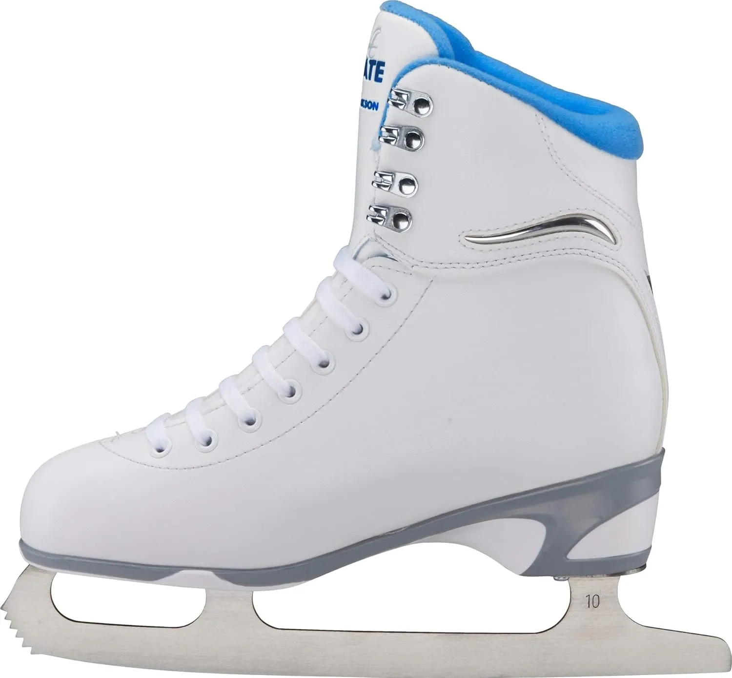 Jackson Ultima Finesse JS181 / JS184 Figure Girls Ice Skates Bundle with Guardog Skate Guards, Jackson Skate Backpack - Improved, JUST LAUNCHED 2022