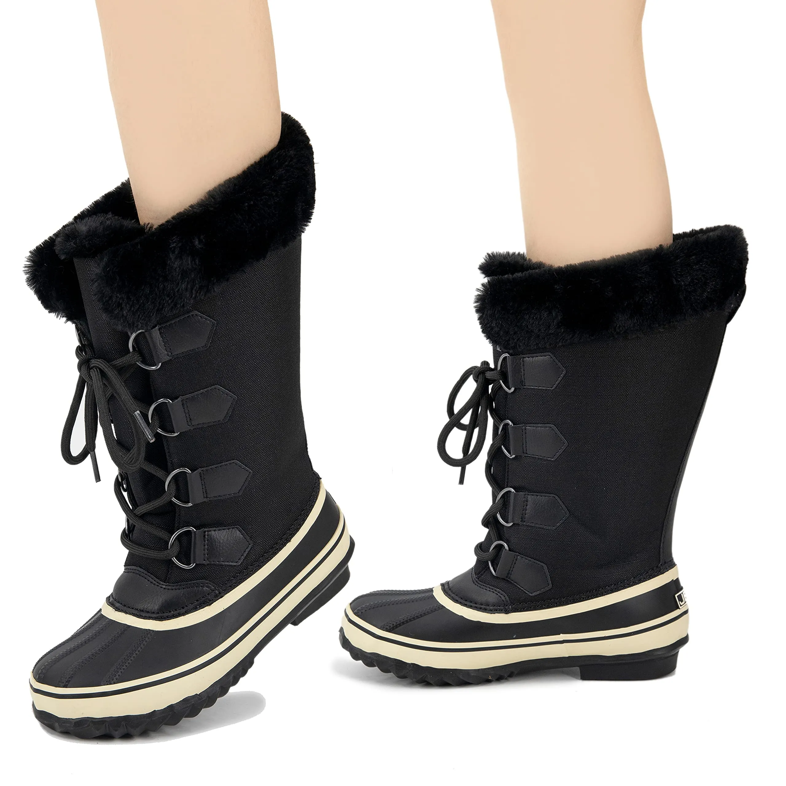 JBU by Jambu Women's Stormgate Snow Boot, Black, 8.5