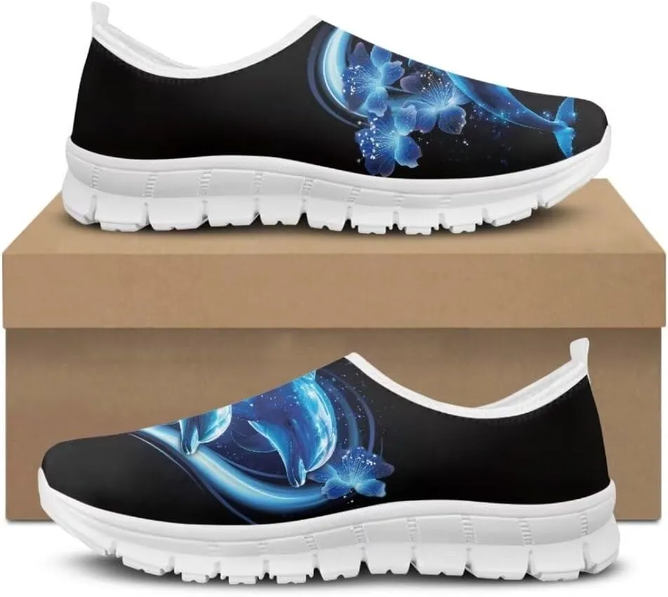 Jeiento Breathable Running Sneaker for Women Ladies Tennis Shoes Comfort Footwear Trainers Mesh Shoes Causal Travel Walking Flat Shoes