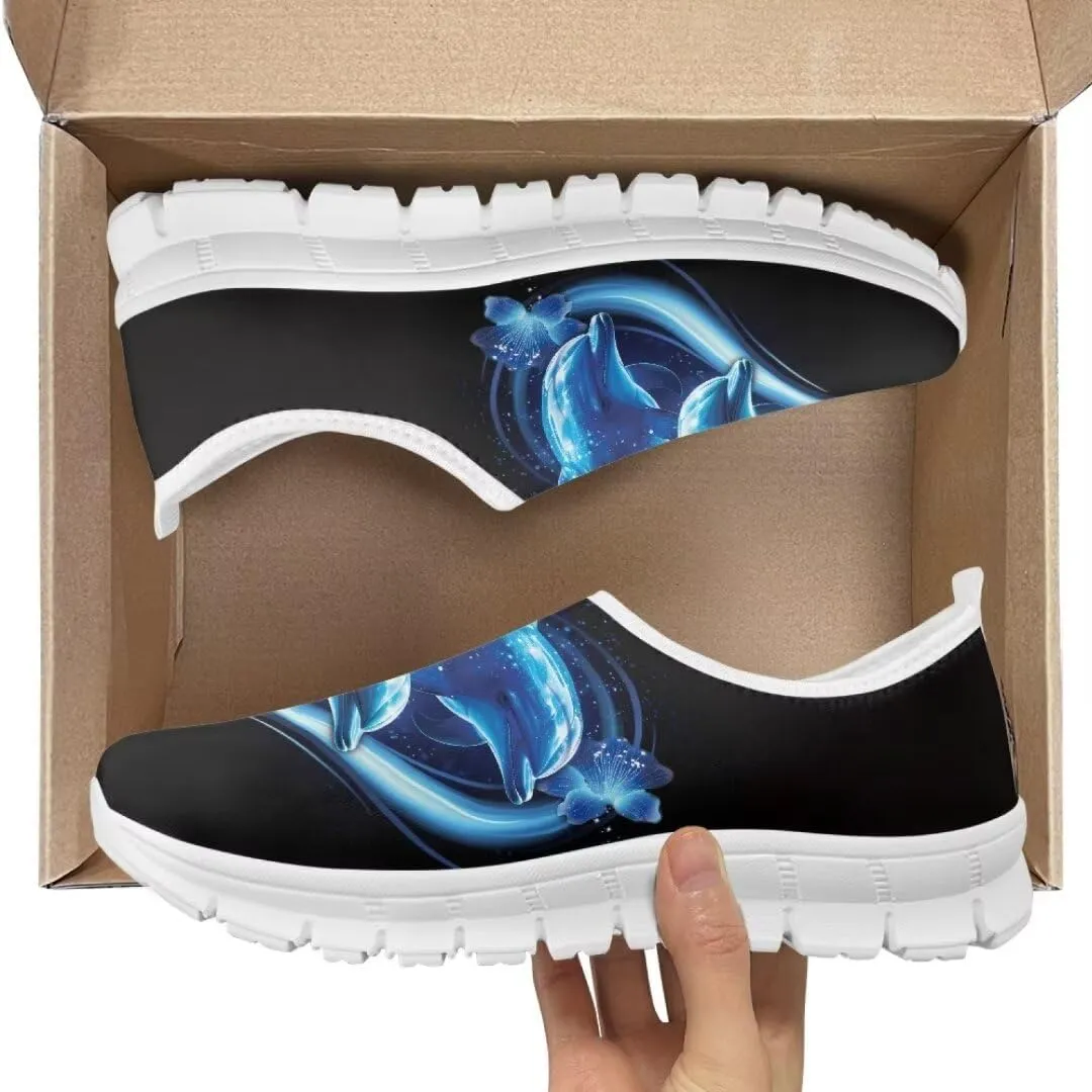 Jeiento Breathable Running Sneaker for Women Ladies Tennis Shoes Comfort Footwear Trainers Mesh Shoes Causal Travel Walking Flat Shoes