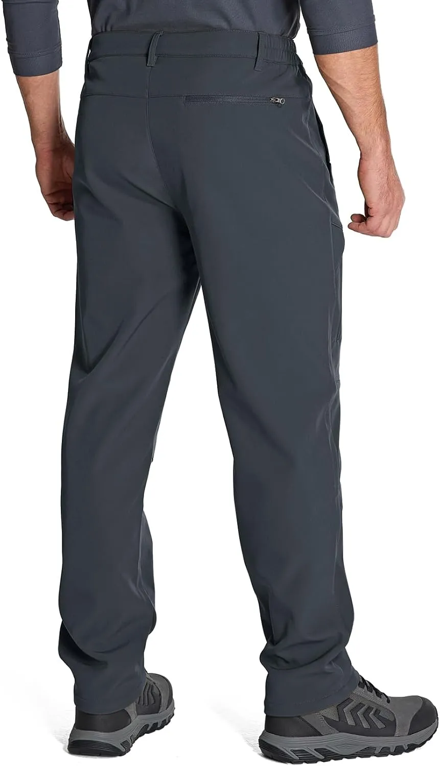 Jessie Kidden Mens Hiking Pants Water Repellent Outdoor Snow Ski Fishing Camping Walking Fleece Lined Insulated Winter Pants