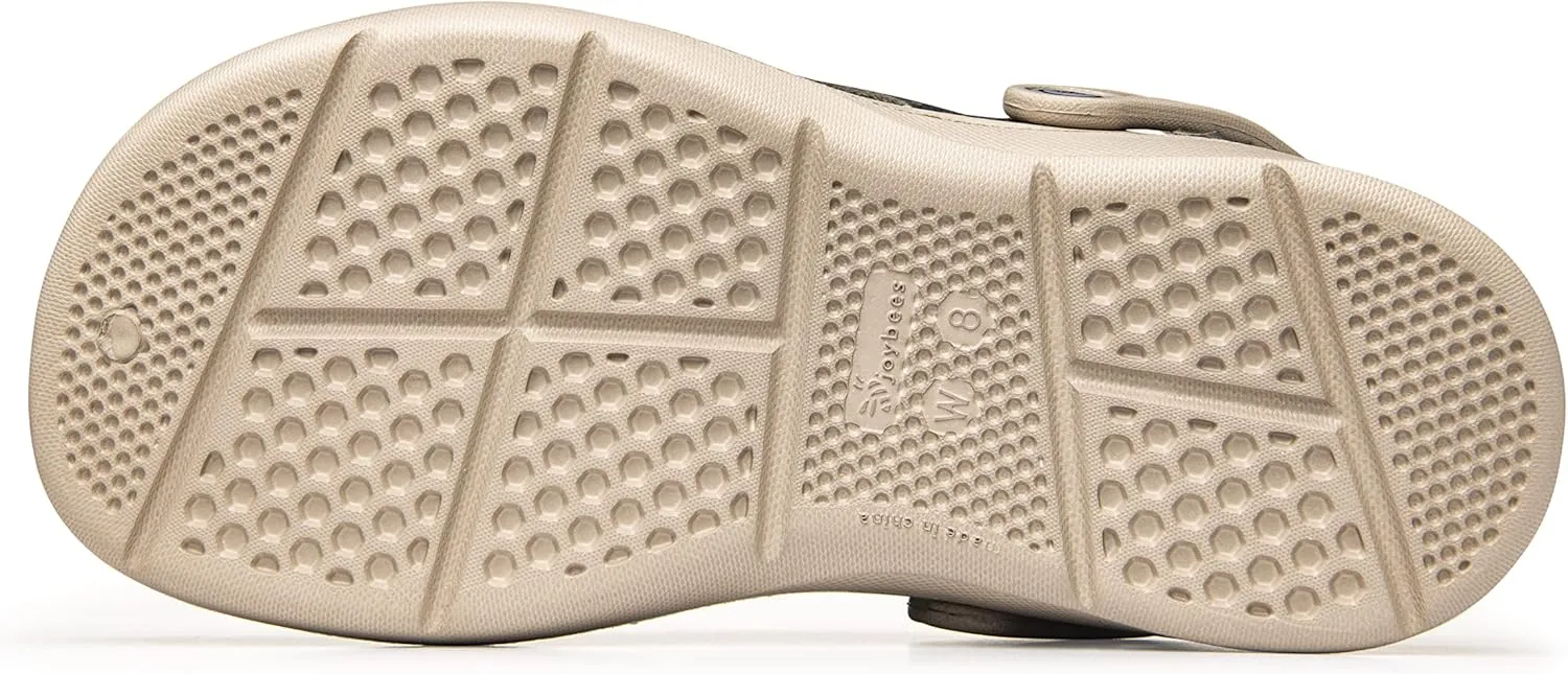 Joybees Active Clog Adult - Women's and Men's Walking Supportive Clog Sandal for Everyday Wear