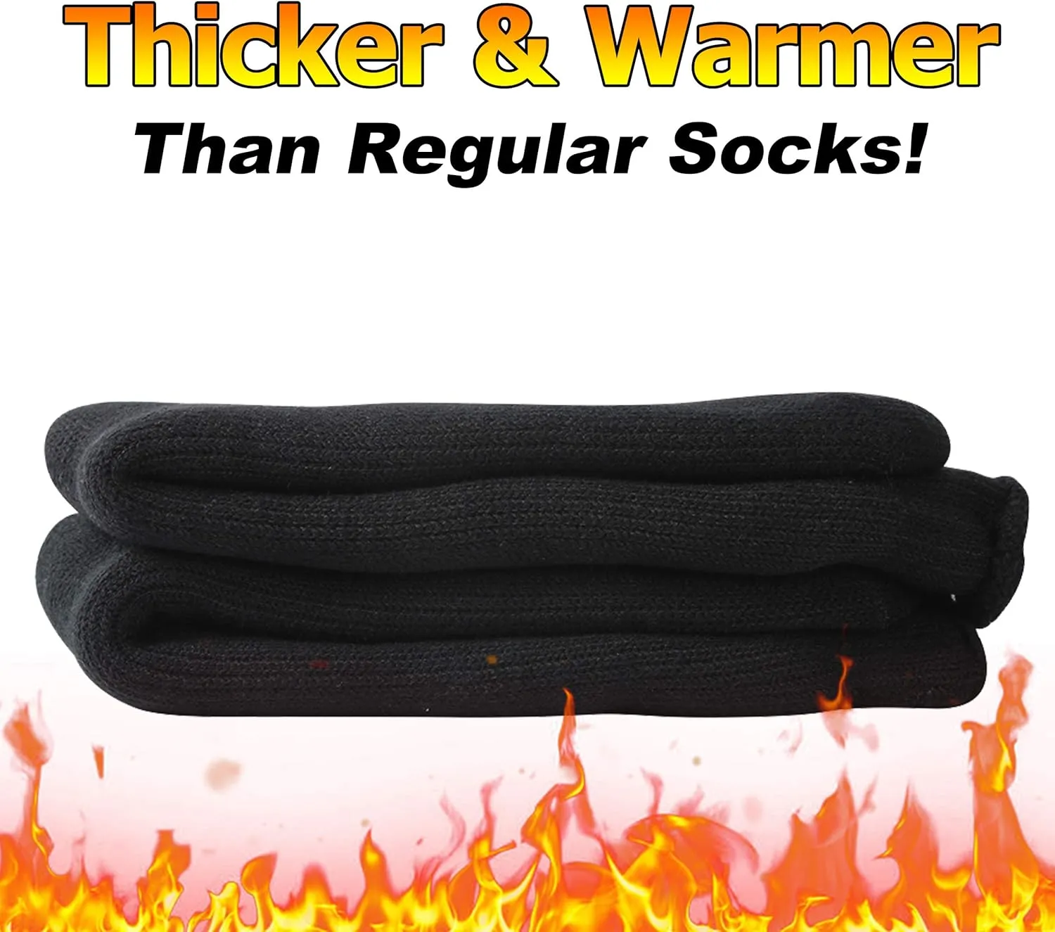 JSPA 2/1 Pack Mens Winter Warm Thermal Socks Womens Insulated Heat Crew Fuzzy Hiking Boot Socks for Outdoor Extreme Cold