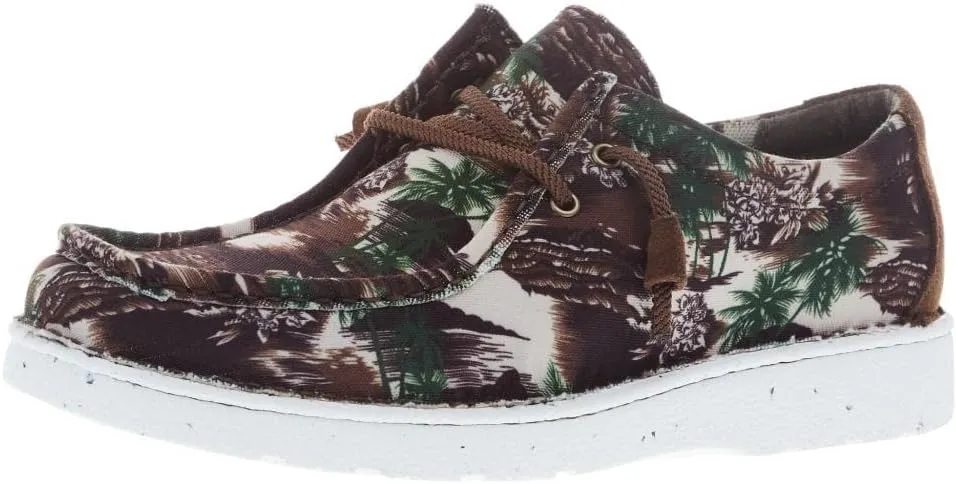 Justin Hazer Print Men's Loafers - Stylish Slip-On Shoes for Casual and Formal Wear, Comfortable and Durable Design
