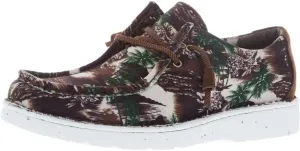 Justin Hazer Print Men's Loafers - Stylish Slip-On Shoes for Casual and Formal Wear, Comfortable and Durable Design
