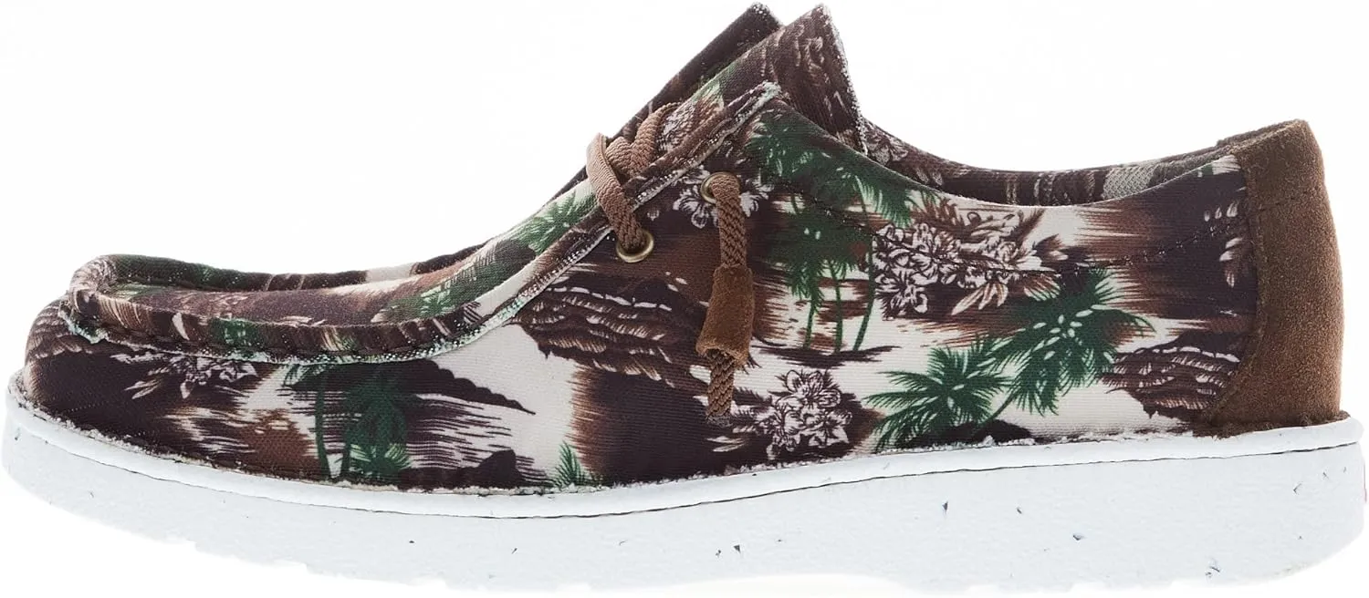 Justin Hazer Print Men's Loafers - Stylish Slip-On Shoes for Casual and Formal Wear, Comfortable and Durable Design