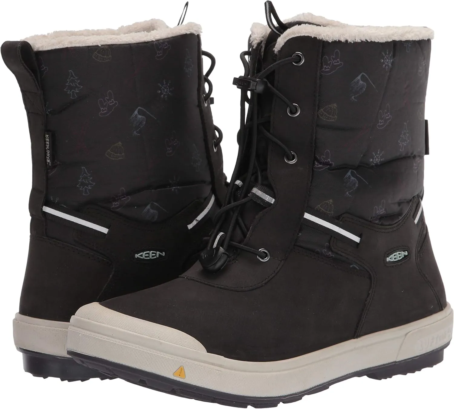 KEEN unisex-child Kelsa tall Waterproof Snow Boot