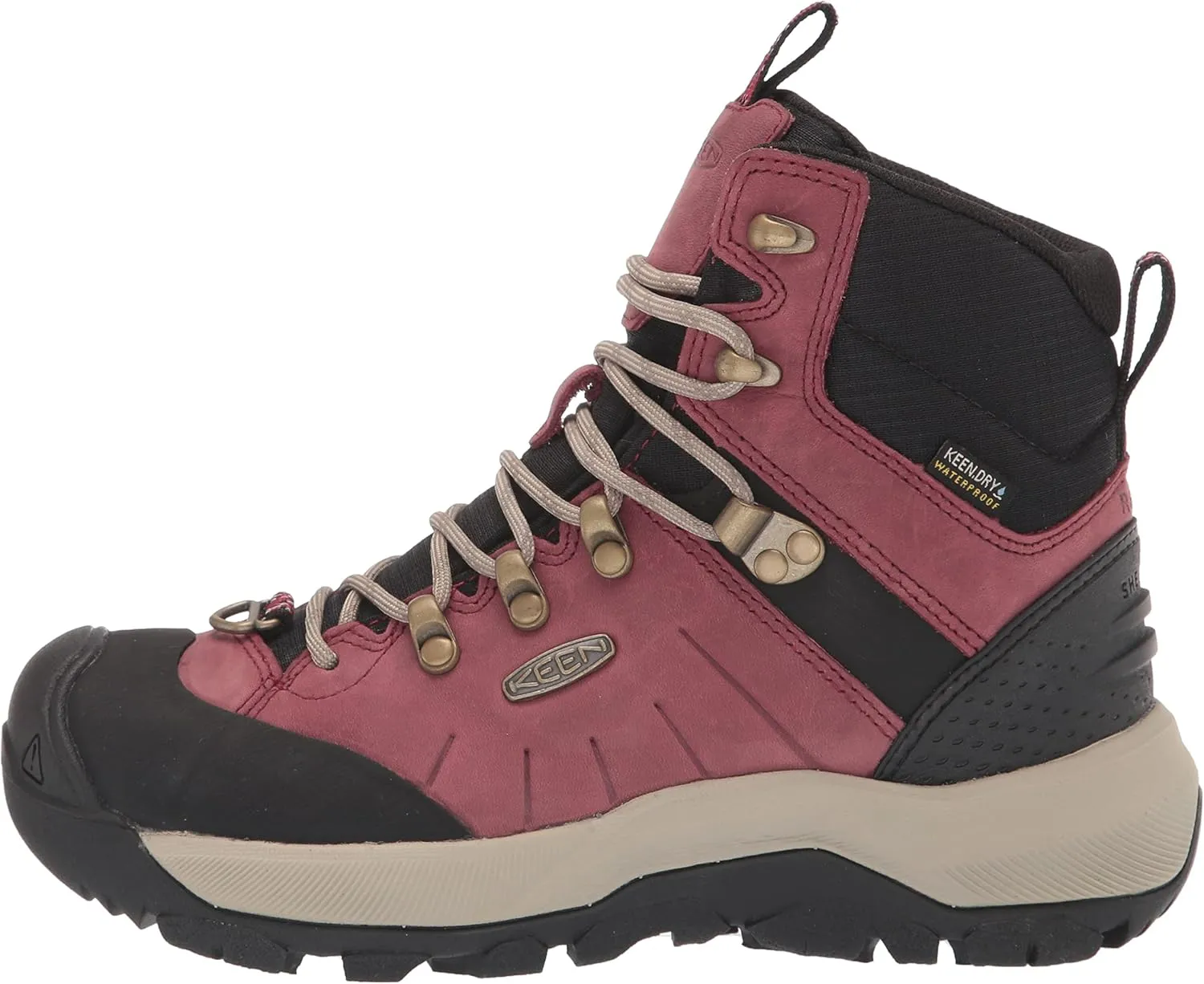 KEEN Women's Revel 4 Mid Height Polar Insulated Waterproof Snow Boots