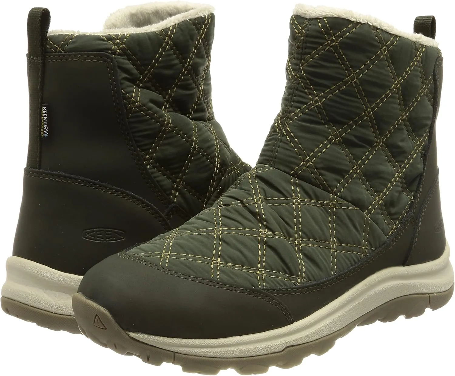 KEEN Women's Terradora 2 Wintry Pull on Insulated Waterproof Snow Boot
