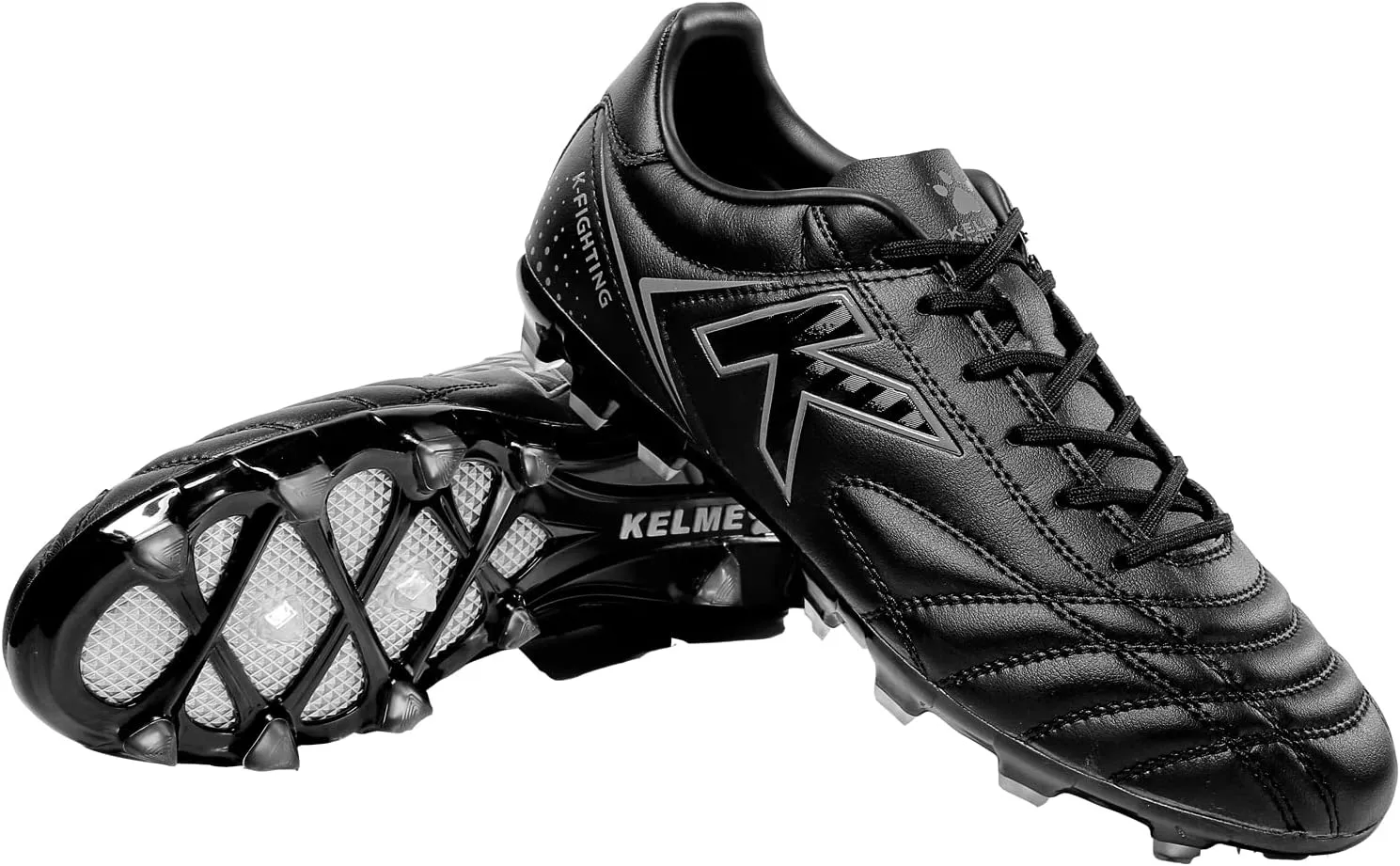 KELME Men's Soccer Cleats AG Soccer Turf Shoes Youth Professional Training Football Boots Outdoor Sports Athletic Sneaker