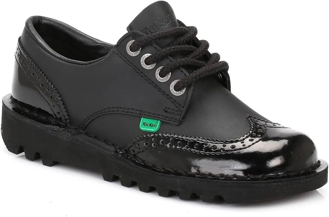 Kickers Women's Lace-Up Flats, Talla única