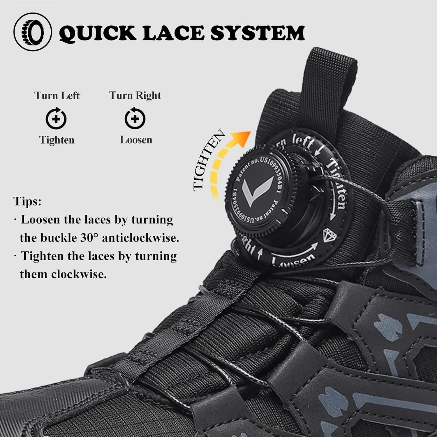 Kids Snow Boots Boys Girls Winter Shoes Warm Waterproof Slip Resistant Outdoor Hiking Walking Boot