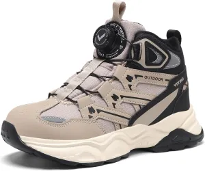 Kids Snow Boots Boys Girls Winter Shoes Warm Waterproof Slip Resistant Outdoor Hiking Walking Boot
