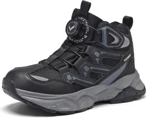 Kids Snow Boots Boys Girls Winter Shoes Warm Waterproof Slip Resistant Outdoor Hiking Walking Boot