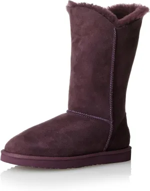 KOOLABURRA Women's Double Halo Tall Snow Boot (7, Imperial Purple)