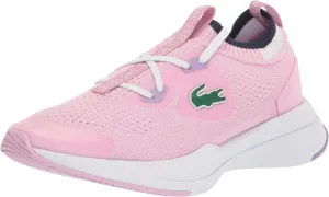 Lacoste Kids' Run Spin Knit Sneaker