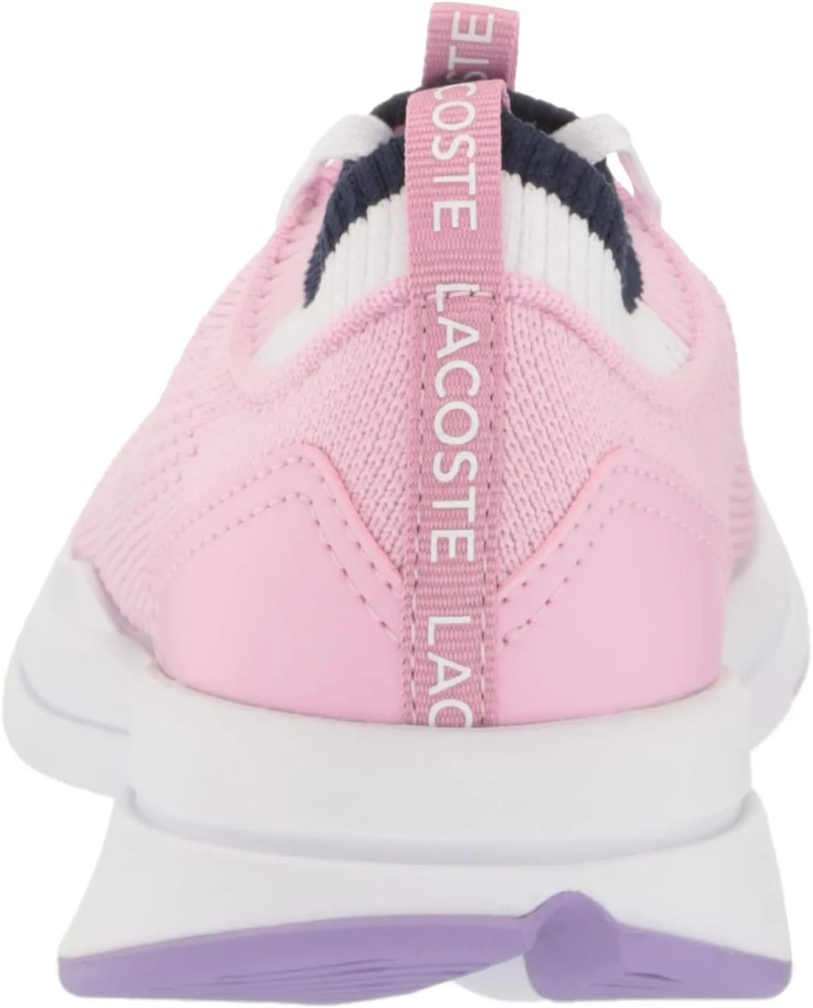 Lacoste Kids' Run Spin Knit Sneaker
