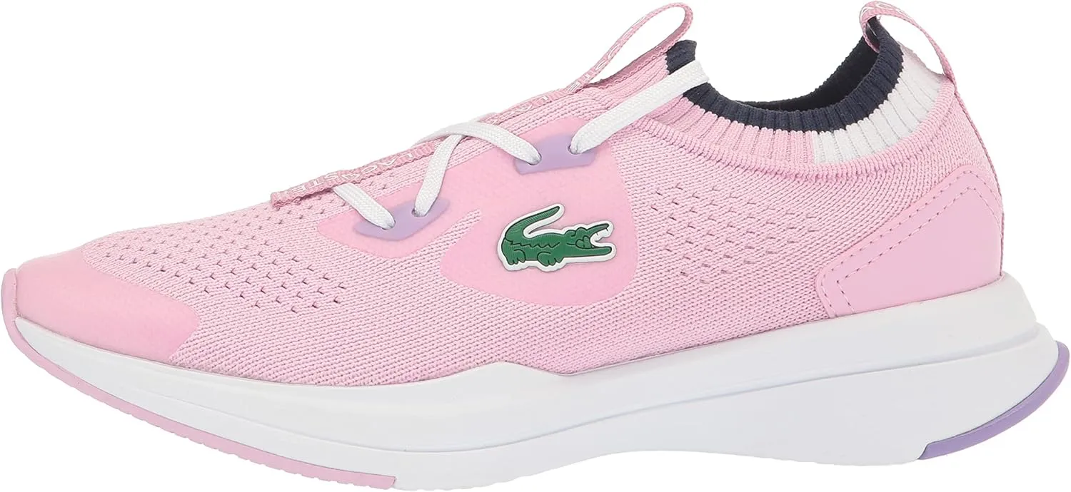 Lacoste Kids' Run Spin Knit Sneaker