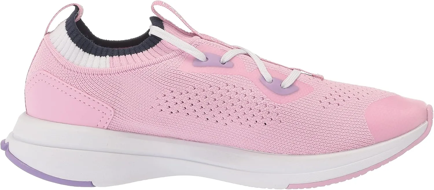Lacoste Kids' Run Spin Knit Sneaker