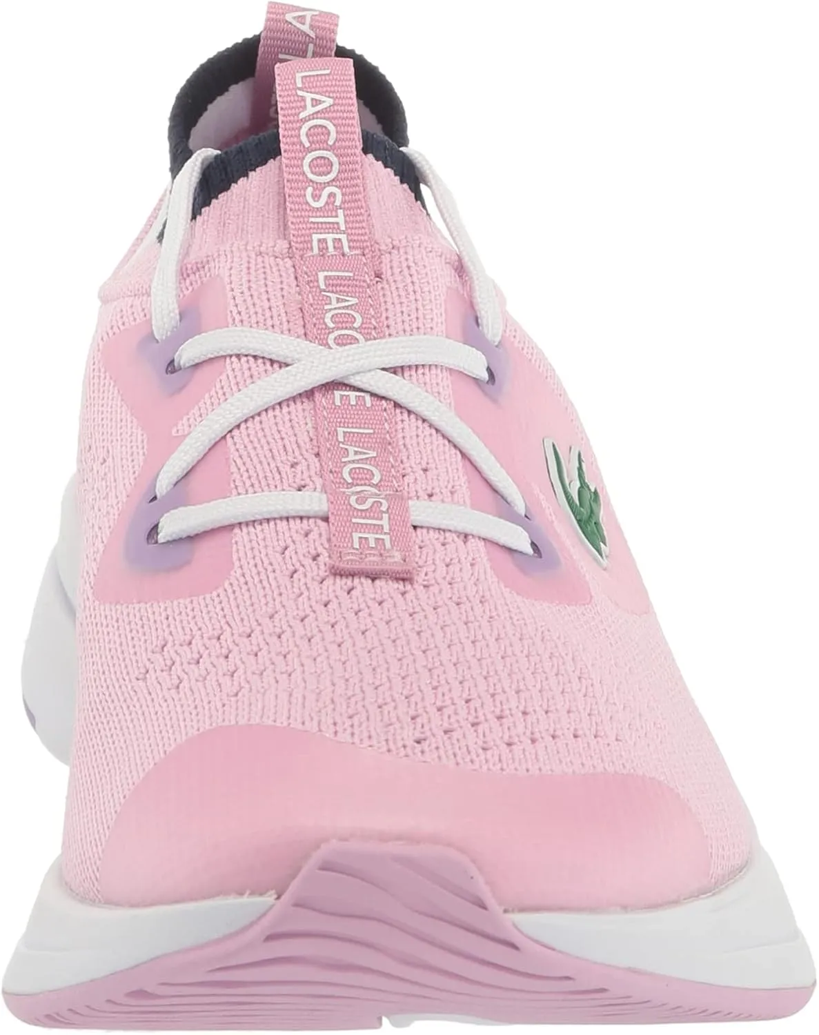 Lacoste Kids' Run Spin Knit Sneaker