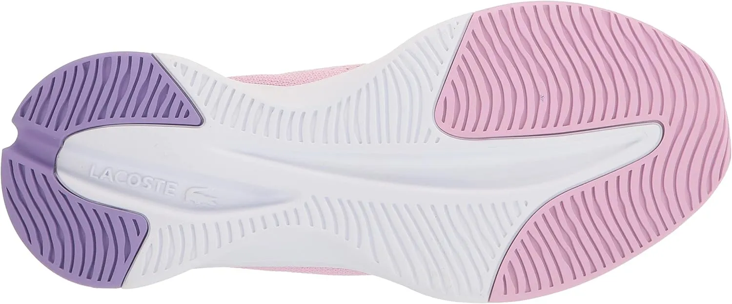Lacoste Kids' Run Spin Knit Sneaker