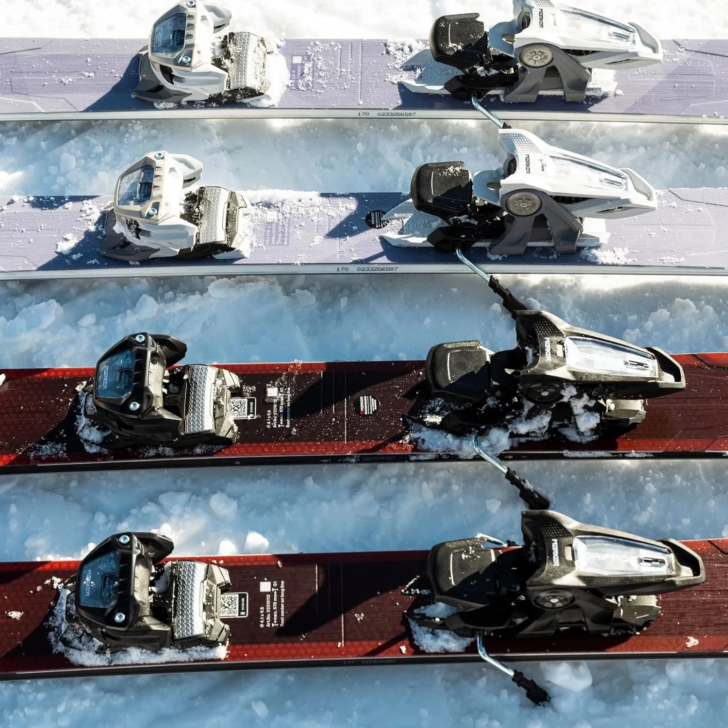 Marker Griffon 13 Ski Bindings 2024 - DIN 4.0-13.0, Triple Pivot Elite 3 Toe System - Great for Freeride, Freestyle, Park and Pipe
