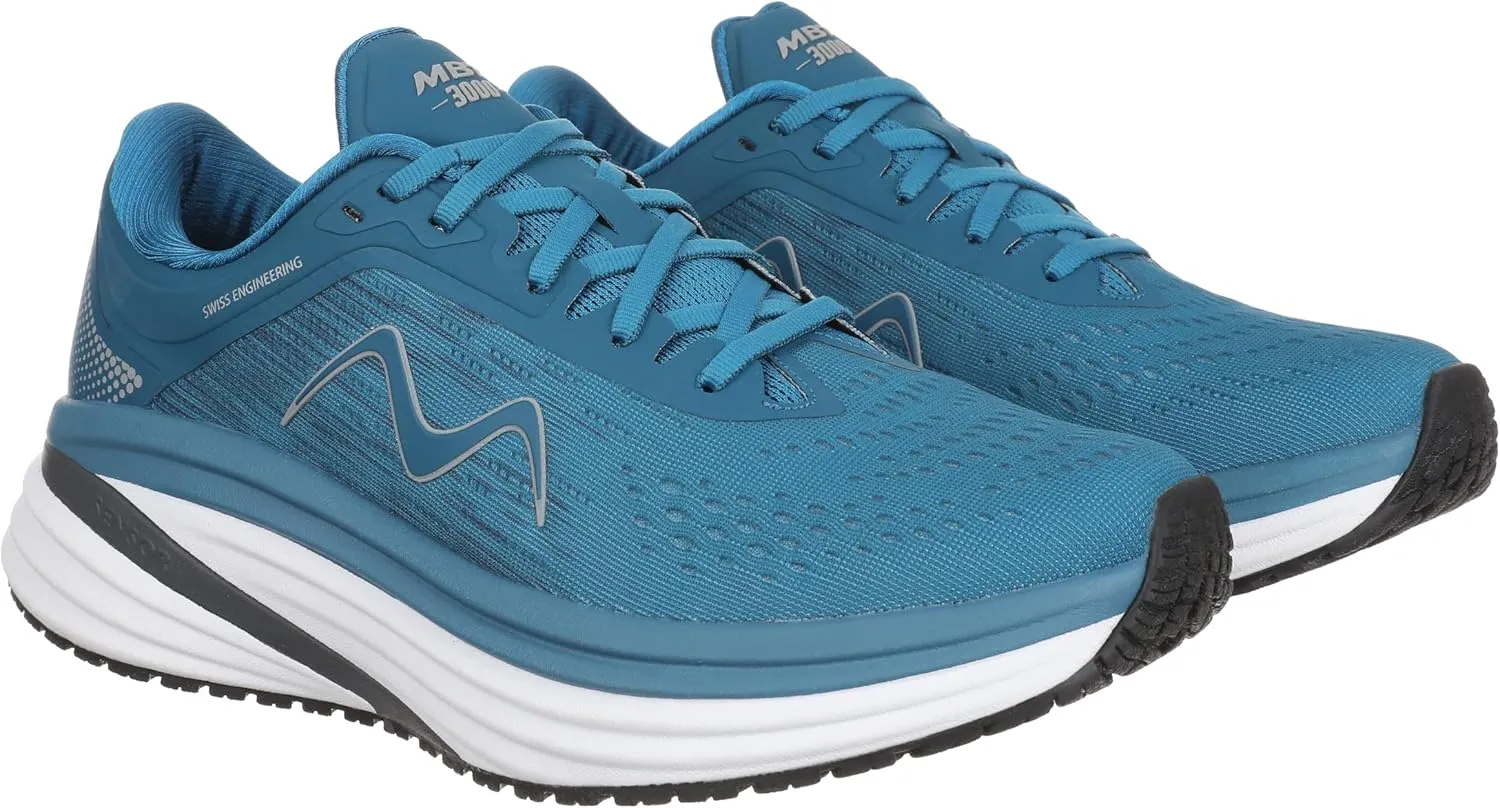 MBT M-3000 Lace Up Running Shoes in Navy for Men