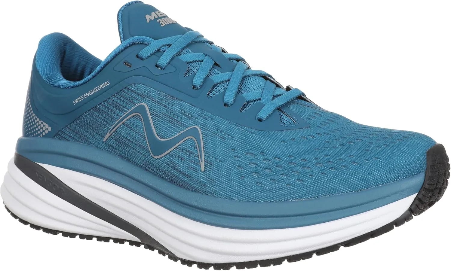 MBT M-3000 Lace Up Running Shoes in Navy for Men